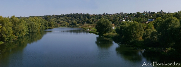 Зарайск, панорама с моста через Осетр
Ключевые слова: зарайск панорама